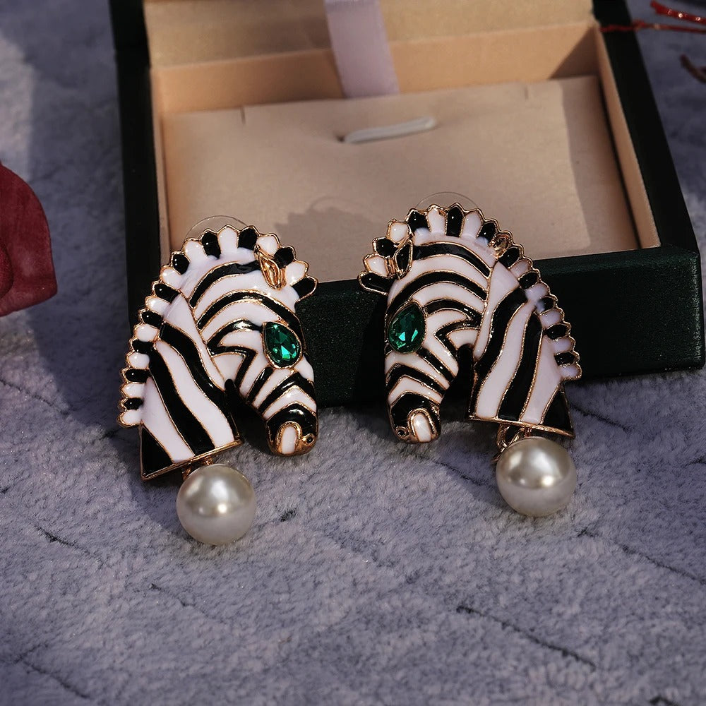 Orecchini Zebra