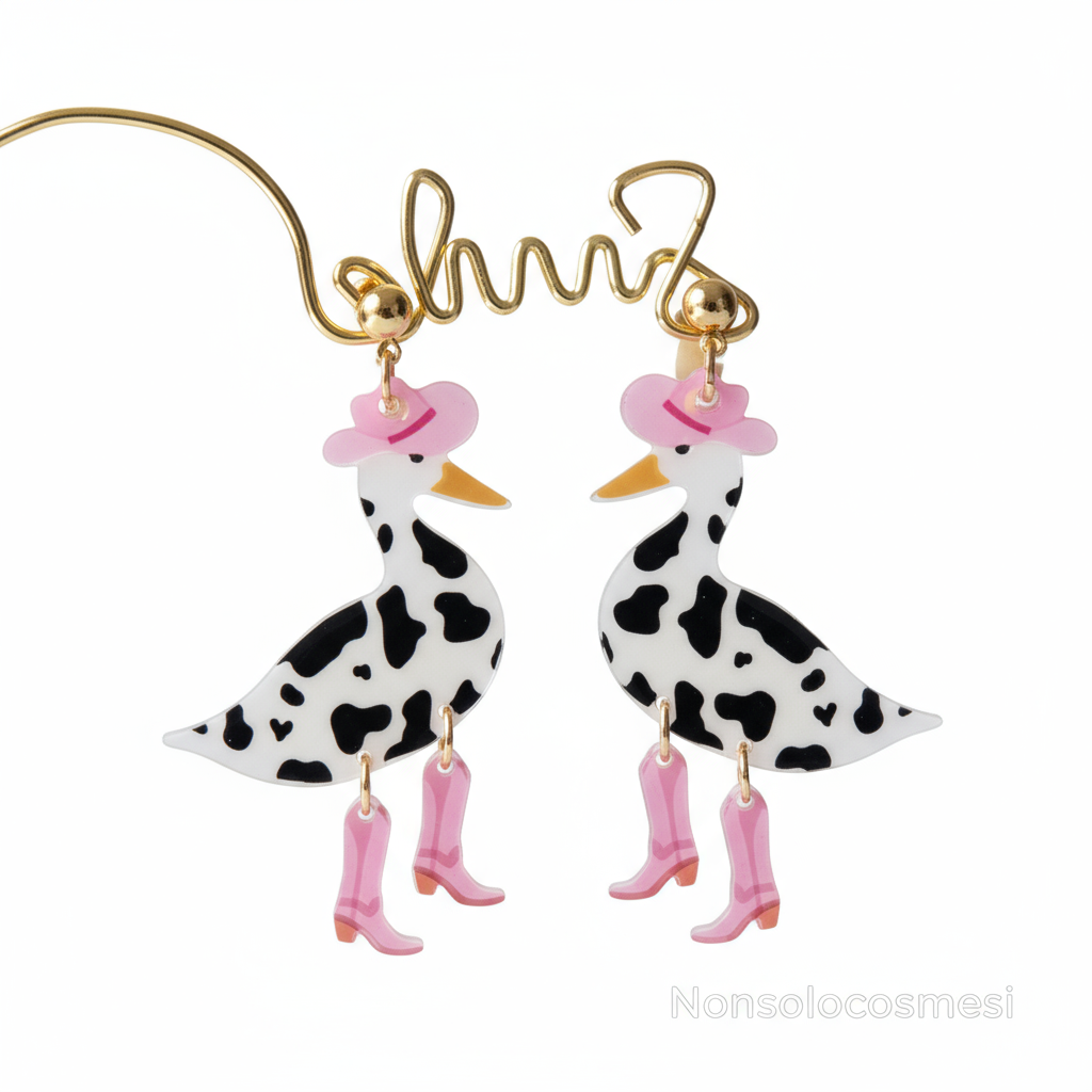 Orecchini Oca Cappello - Foto prodotto