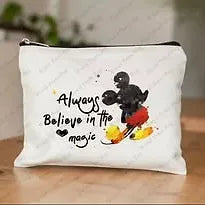 Porta Trucco Disney Topolino – Pochette Make-Up Compatta con Stampa Magica