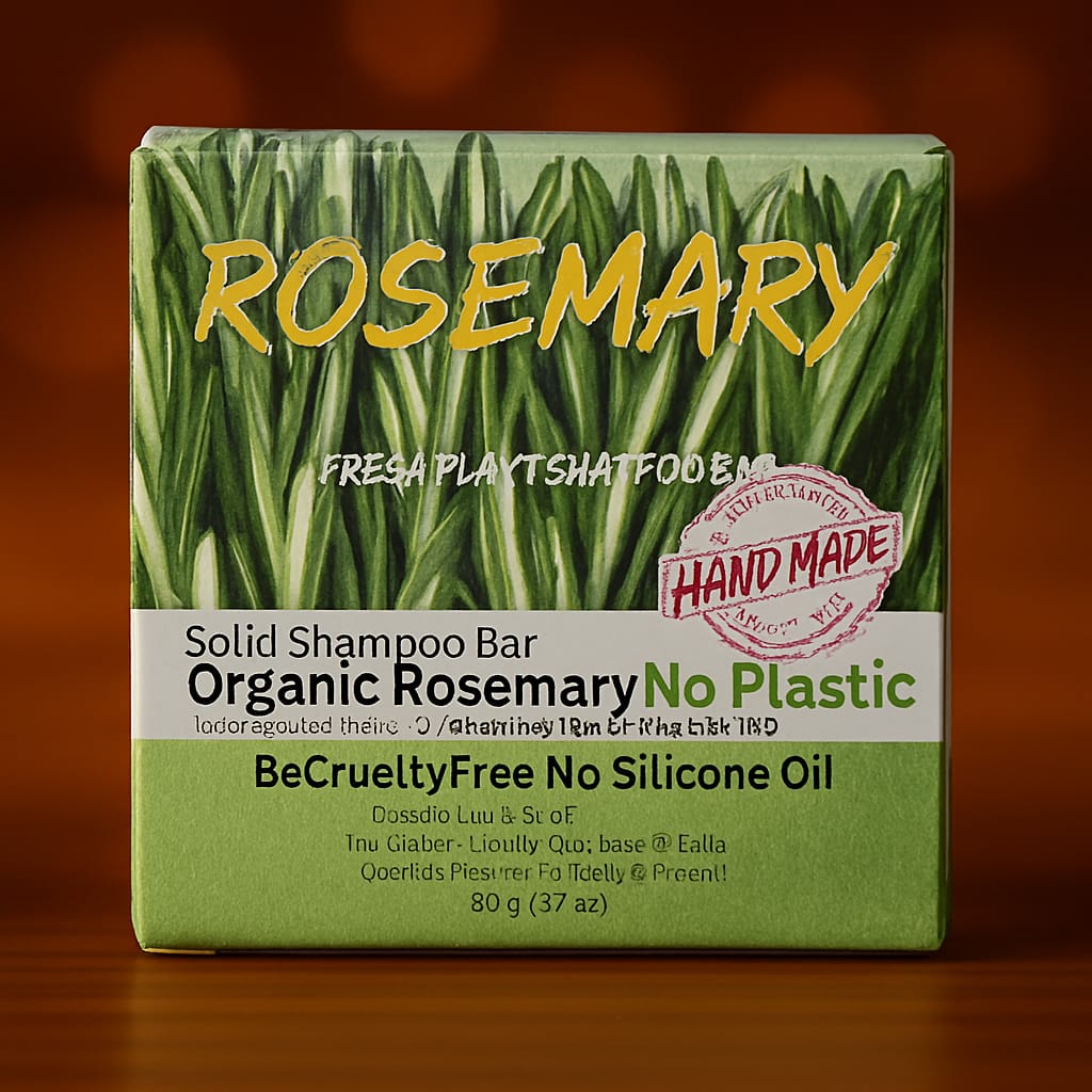 🧼 Shampoo Solido al Rosmarino
