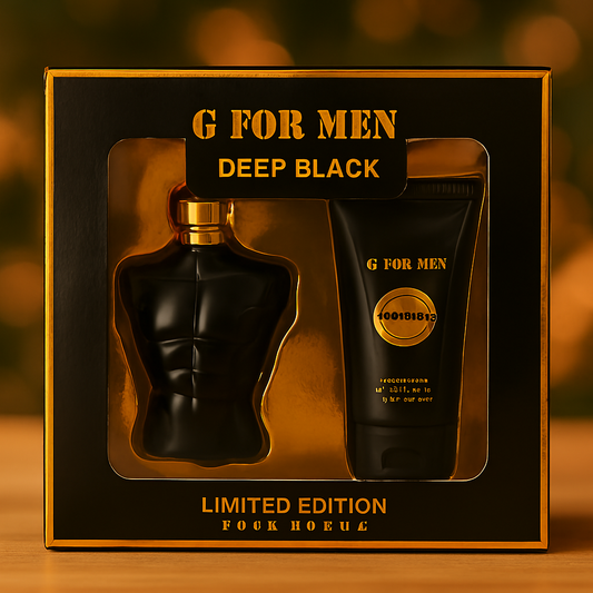 Set Regalo da Uomo G for Man Deep Black – Montage Brands -