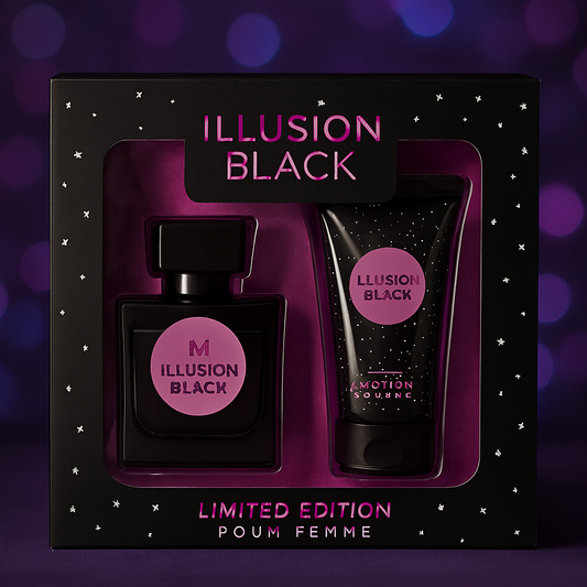 Set Donna "Illusion Black" – Montage Brands - Nonsolocosmesi