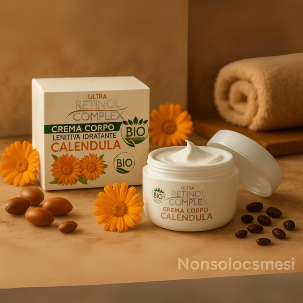 Ultra Retinol Complex Crema Corpo Calendula BIO lifestyle Nonsolocosmesi www.nonsolocosmesi.it

